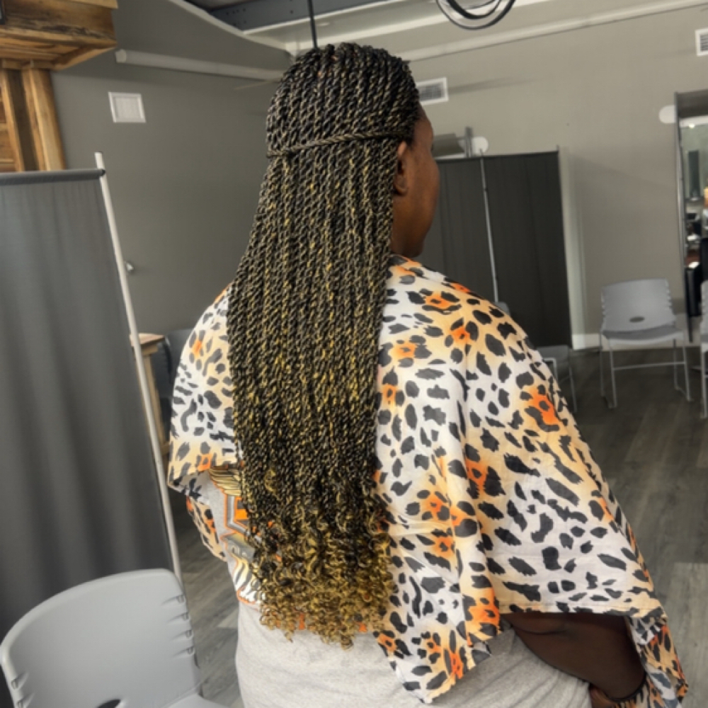 Island Twist at Elegant Braid Studio in Troy, AL
