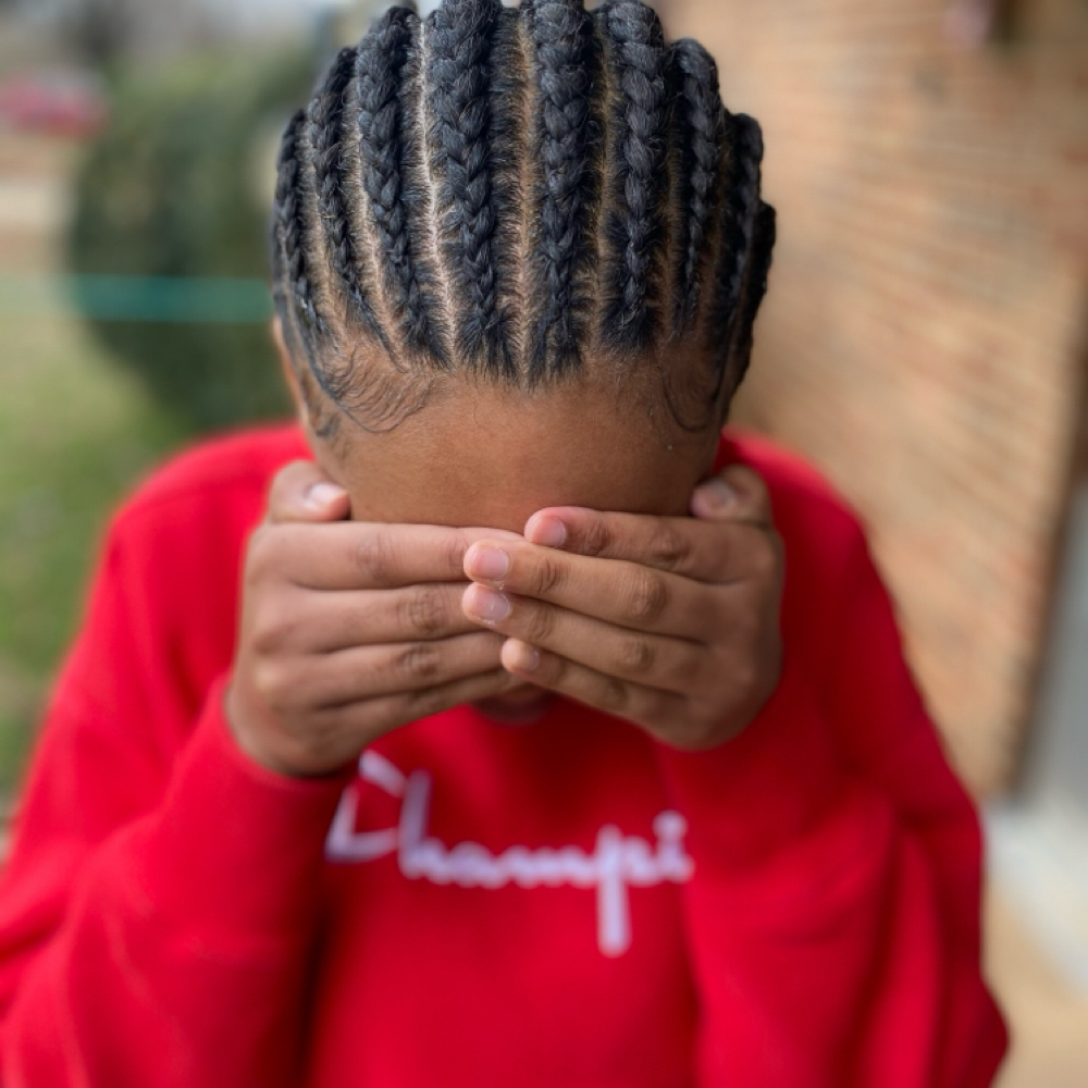 Medium Feed-in (6-8 Braids) at TheHairDistrict in Greensboro, NC