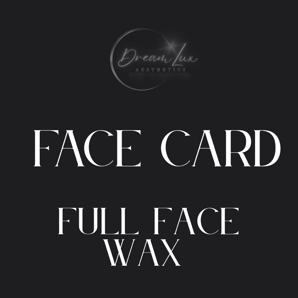 Face Card Wax