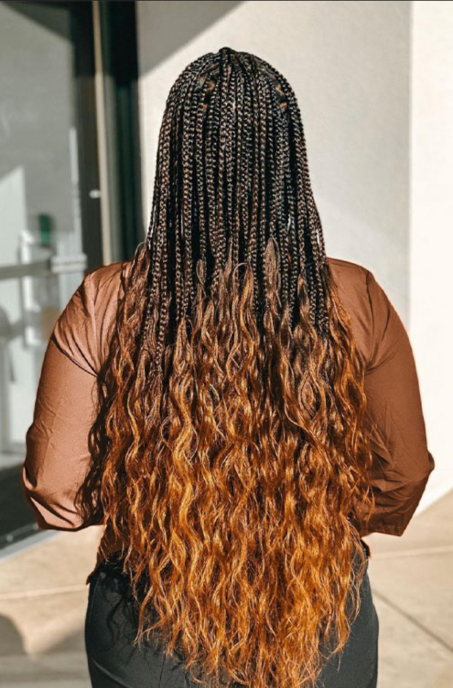 Knotless Braided Tousled Waves