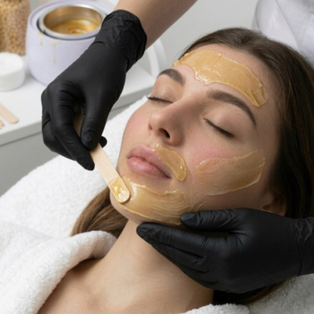 Full Face Wax Inc Brows at Divina Nail Lounge in Round Rock, TX
