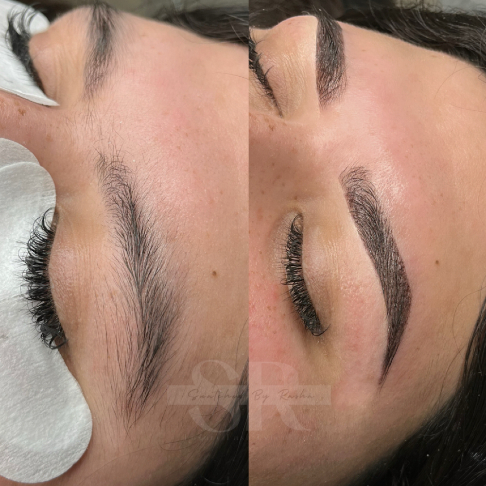 Brow Shape And Tint Combo at Snatched By Rashá in Janesville, WI
