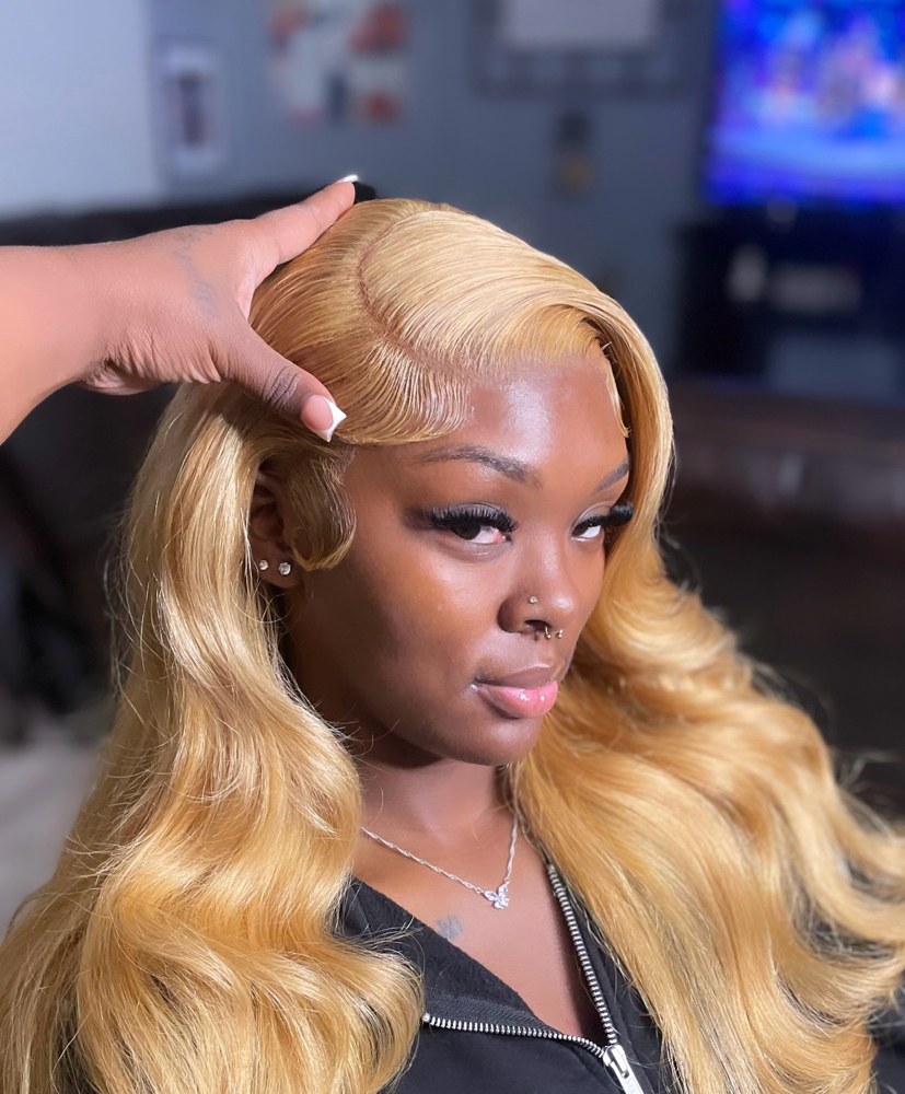 frontal wig install