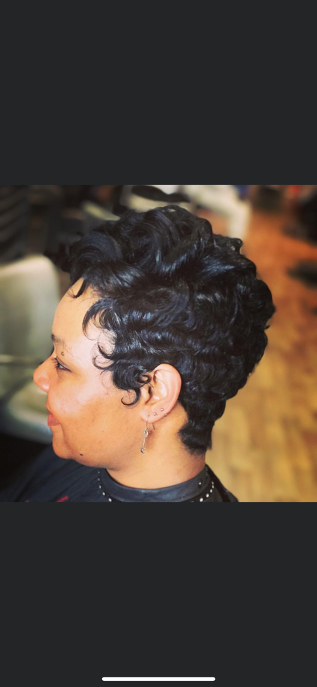 Medium Pixie Mini Relaxer Retouch