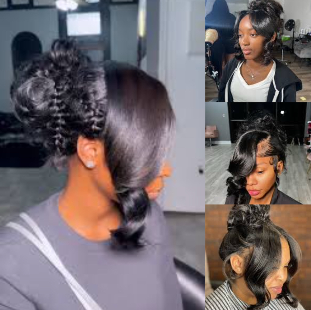 Versatile/pin Up Quick Weave