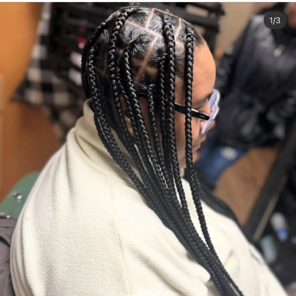 Ex Large Knotless at IAmHair Beauty Studio in Buffalo, NY