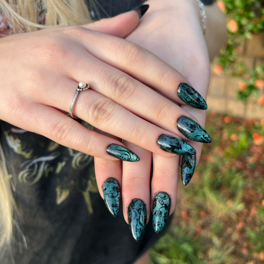 Gel X Set at Jewell Hair Co. in Lockeford, CA