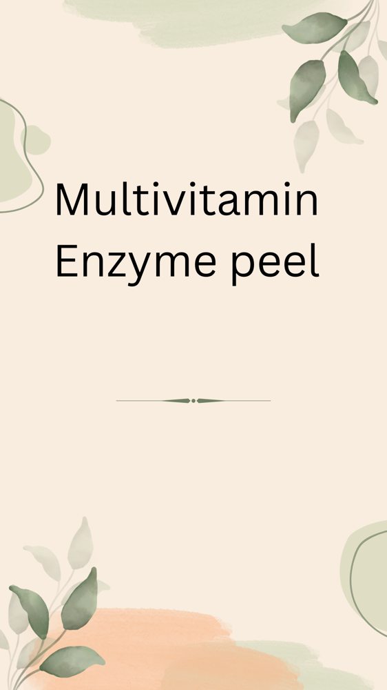 Multivitamin Enzyme Peel