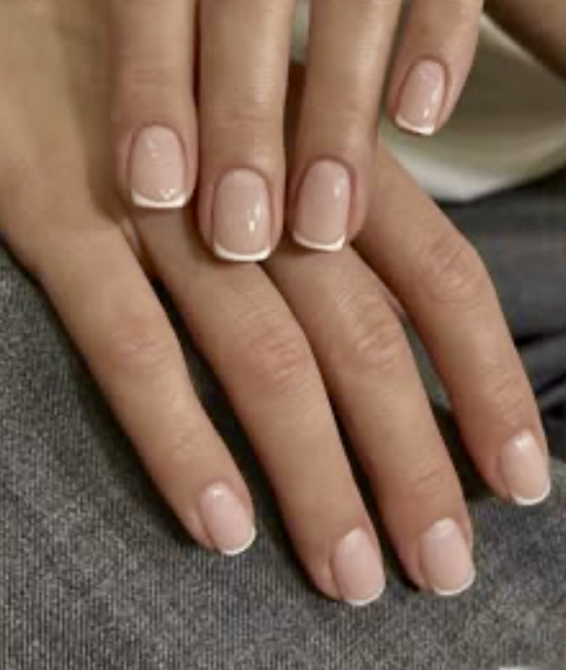 Reg. French at Onyx Nail Salon & Spa in Edison, NJ