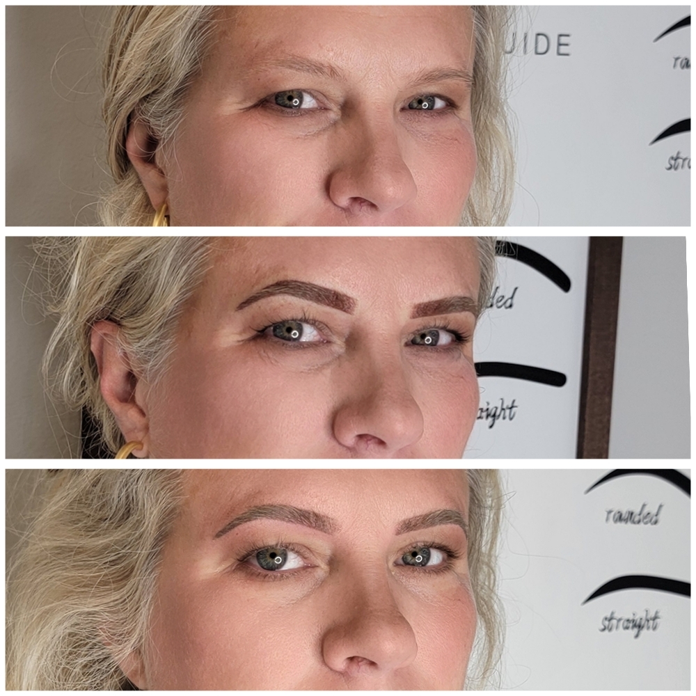 Powder Brow 6 Week touch Up at Permanent Makeup By Callie in Mobile, AL