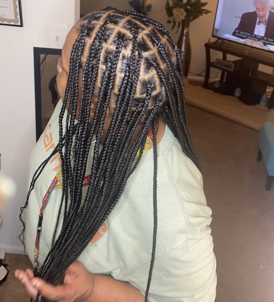 Small Knotless/ Box Braids