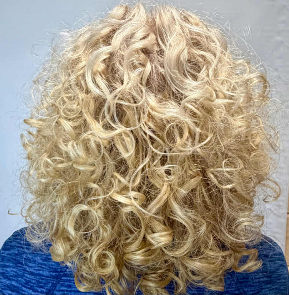 curl wash/ style