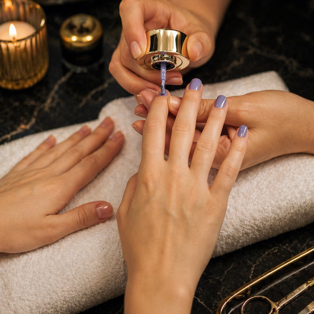 Nails - Gel/Shellac Add-On at Le Bijou Nails and Spa Salon in Houston, TX