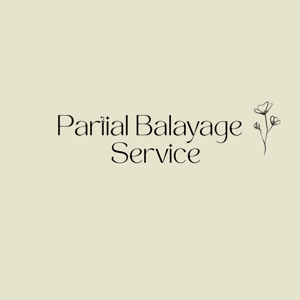 Partial Balayage Service at Hair By Chey in New Bern, NC