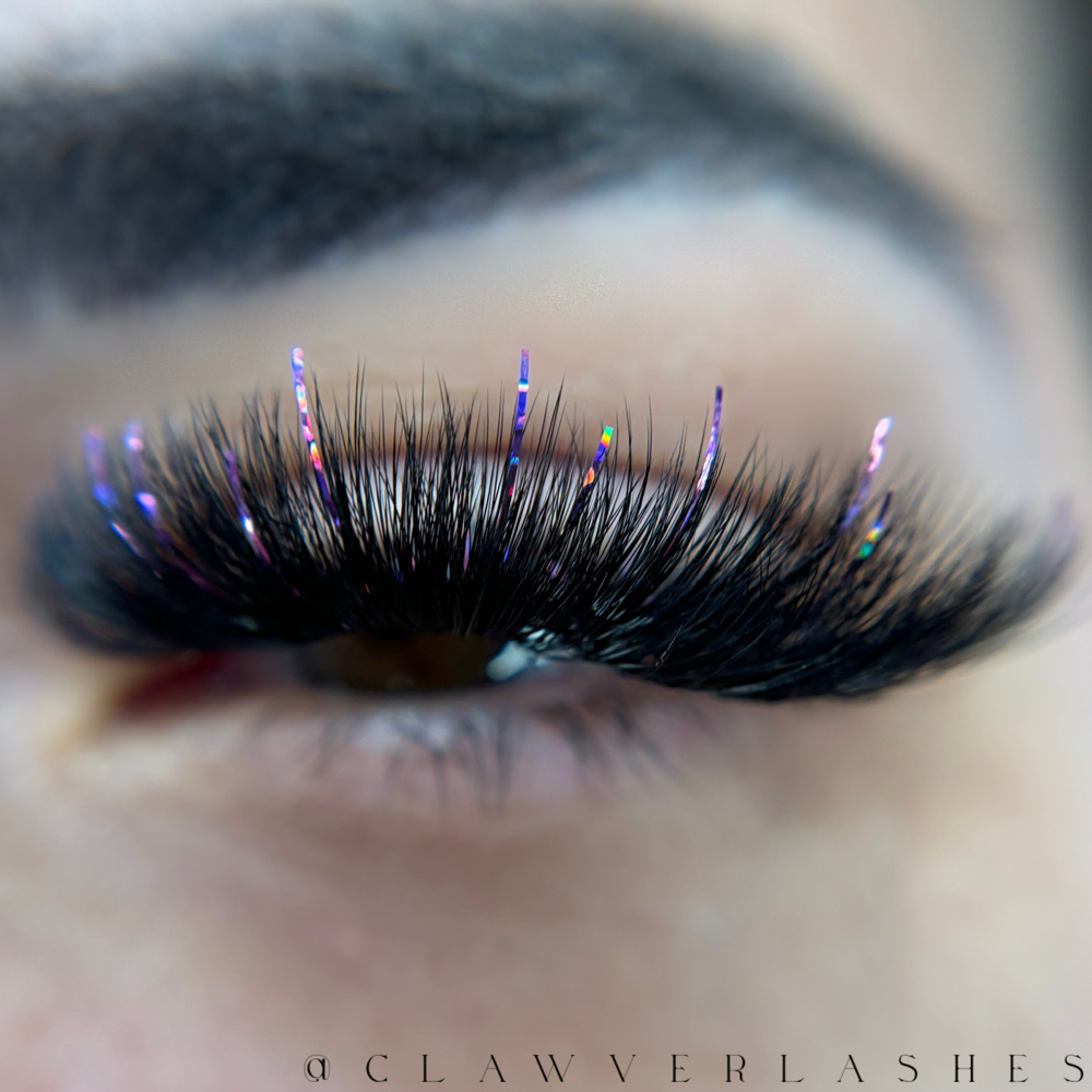 Tinsel Lashes (add-on)