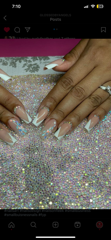 Gel French Manicure