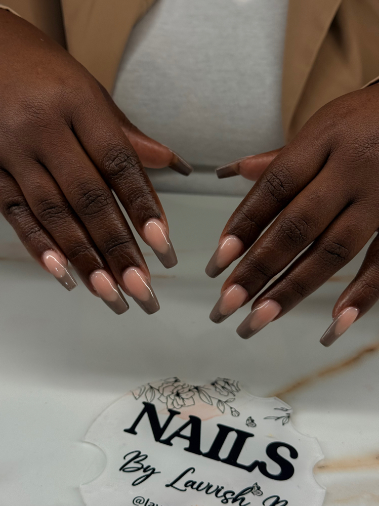 Acrylic Fill at Lavvish Nails in Oak Park, IL
