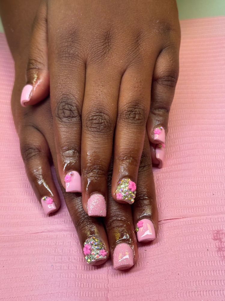 Short Overlay W/ Designs