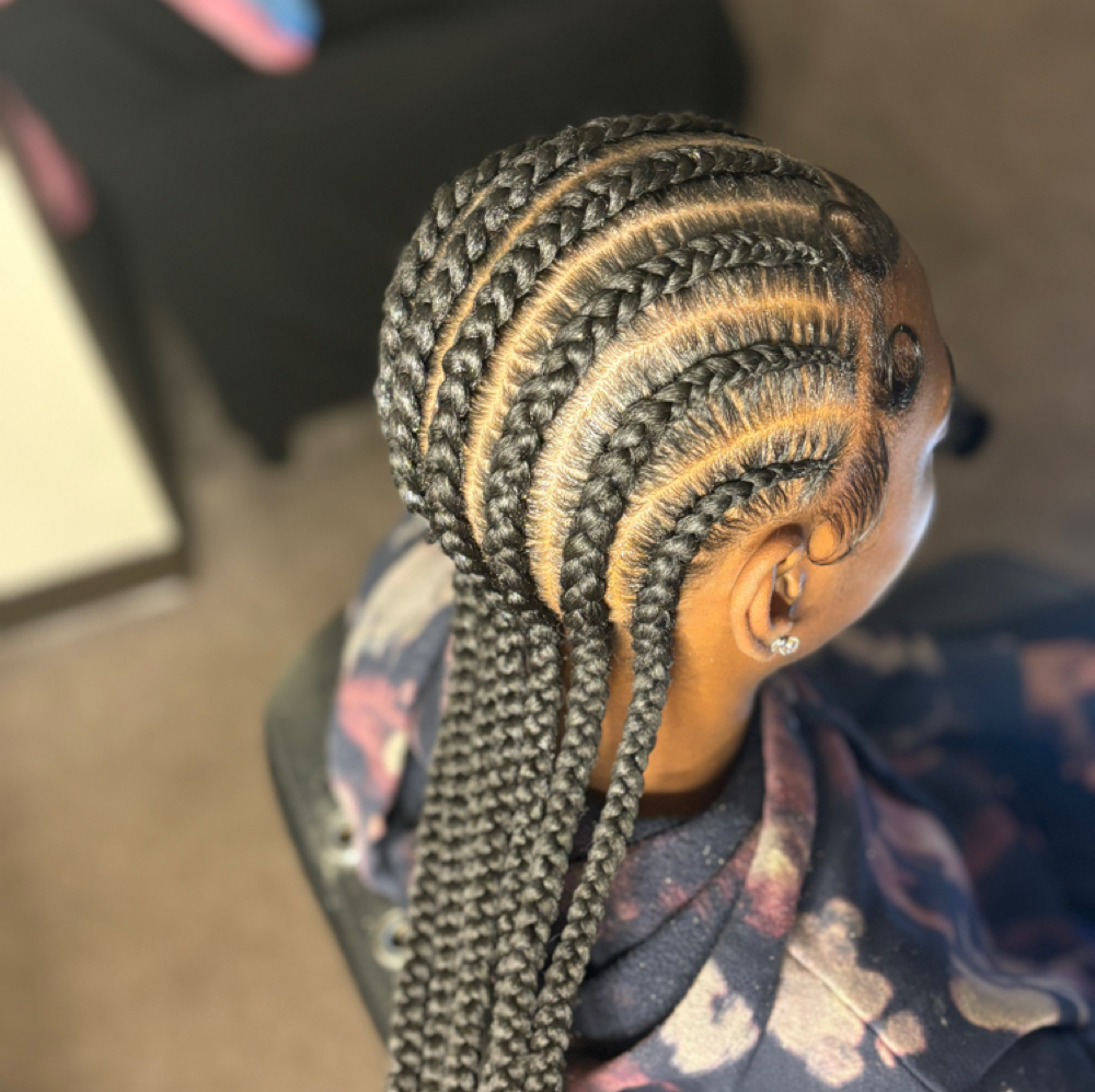 Feedin Braids ($10 A Braid) at Hands Of Beauty By Kevionna in Racine, WI