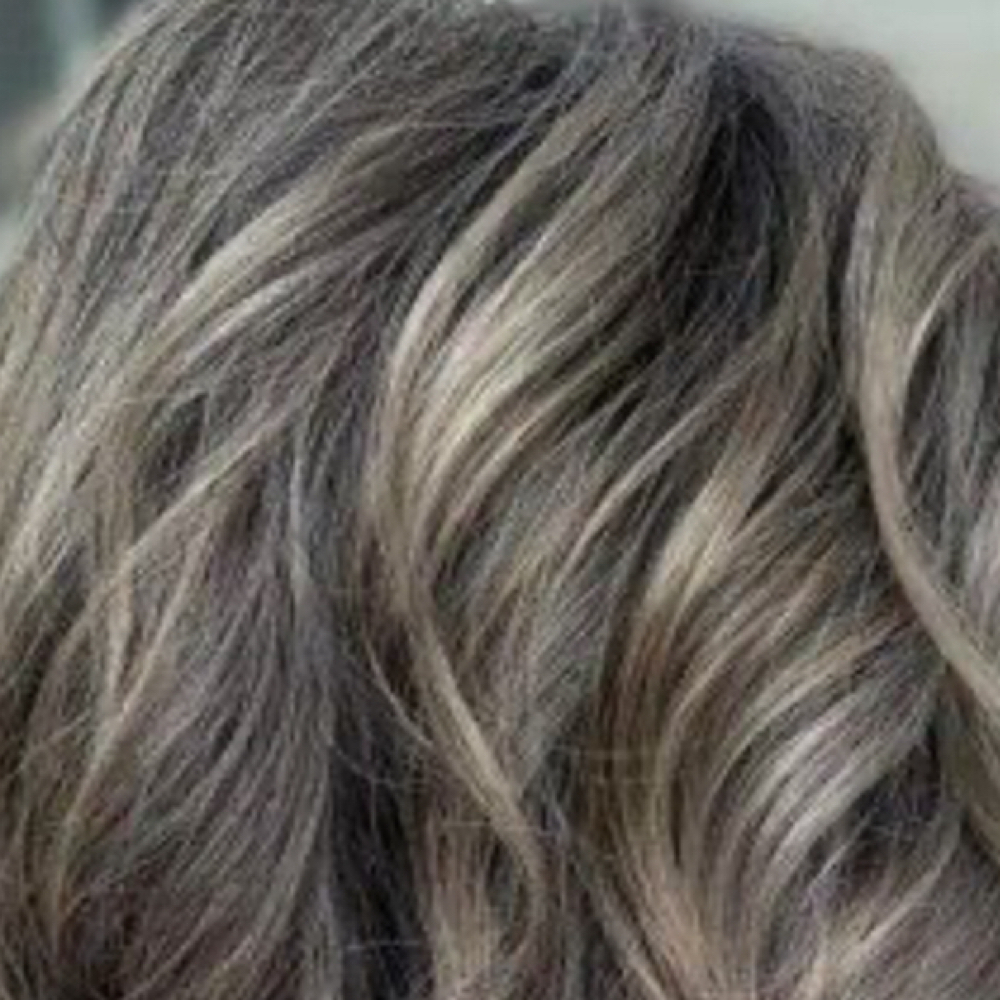 Camouflage Grey Hair