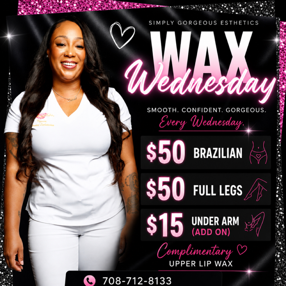 Underarm ADD ON (Wednesday Only) at Simply Gorgeous Esthetics in Downers Grove, IL