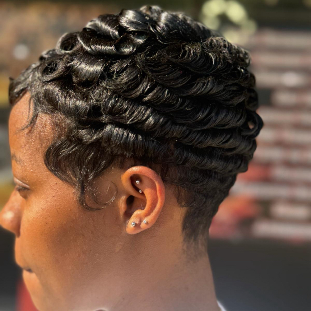 Pixie cut at Alizah’s Hair Salon in Indianapolis, IN