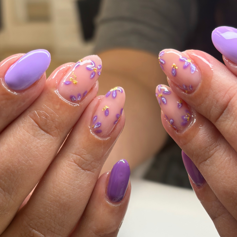 Builder Gel Manicure at Who’s Nailing You in Temple, TX