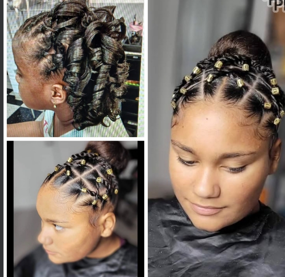 Girls/kids Updo Styles