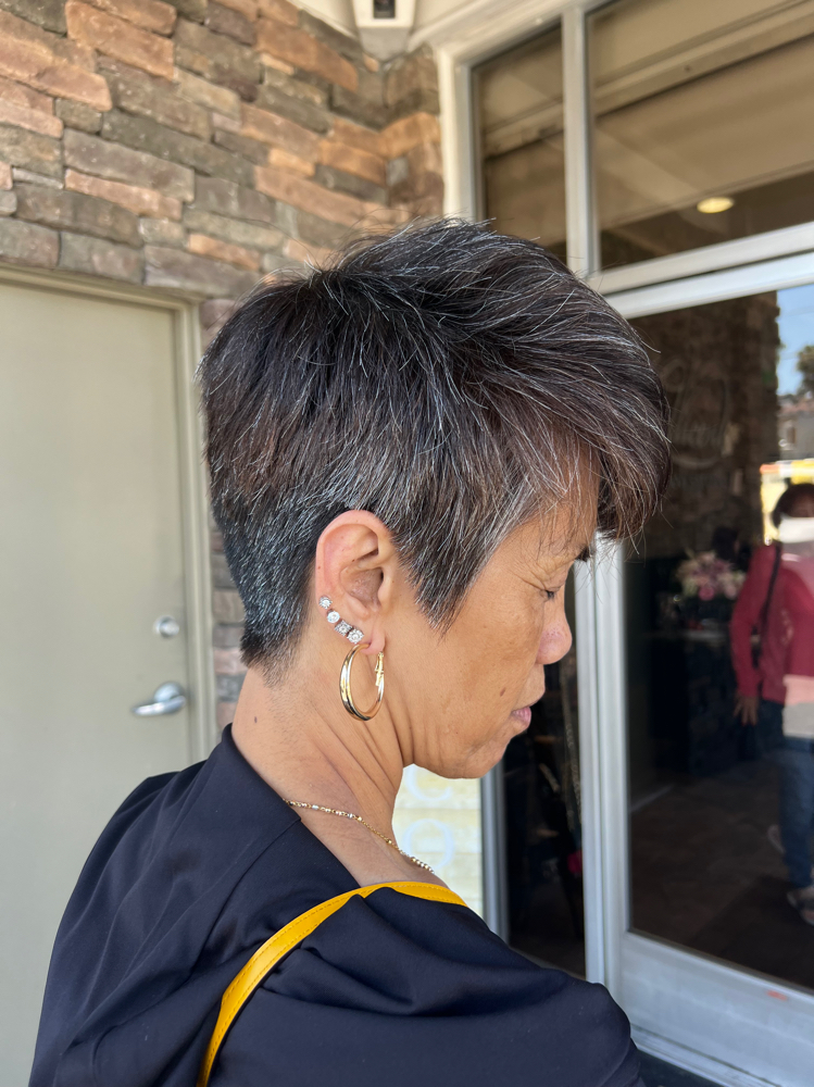 Pixie / Mens Haircut at Styled By Swayzie in La Mesa, CA