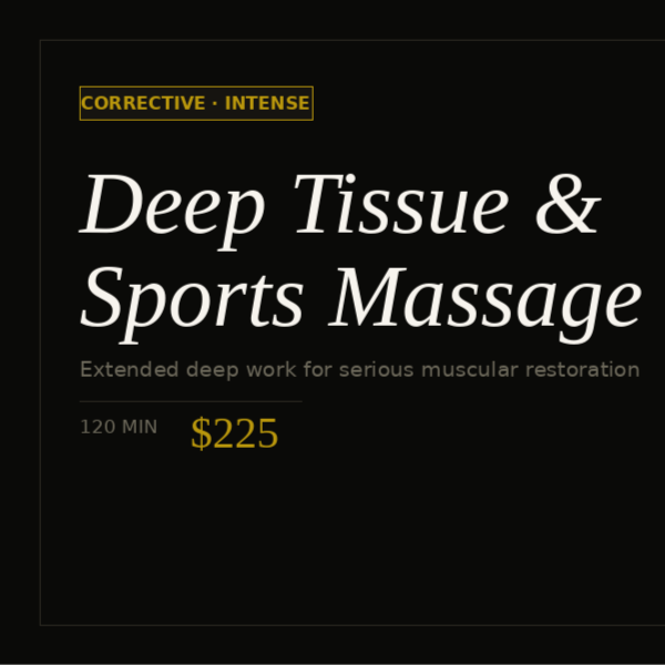 Deep Tissue & Sports Massage (2hr) at The Restore Protocol in Orlando, FL