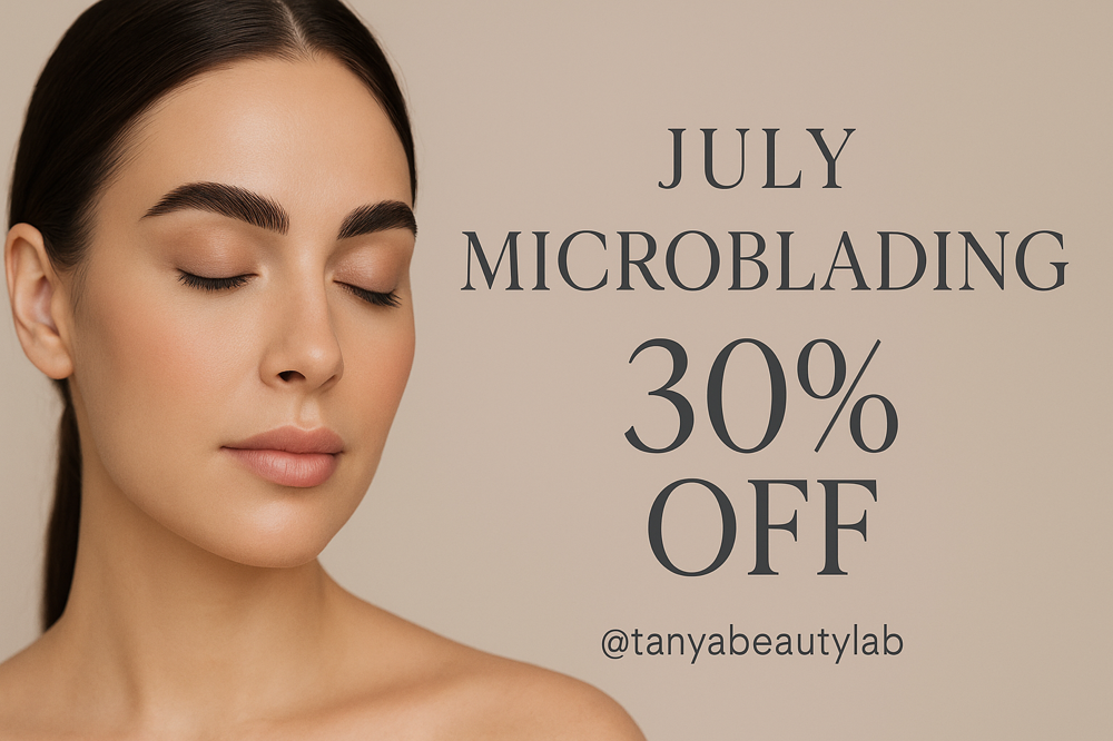 July Edit – 30% Off PMU Services