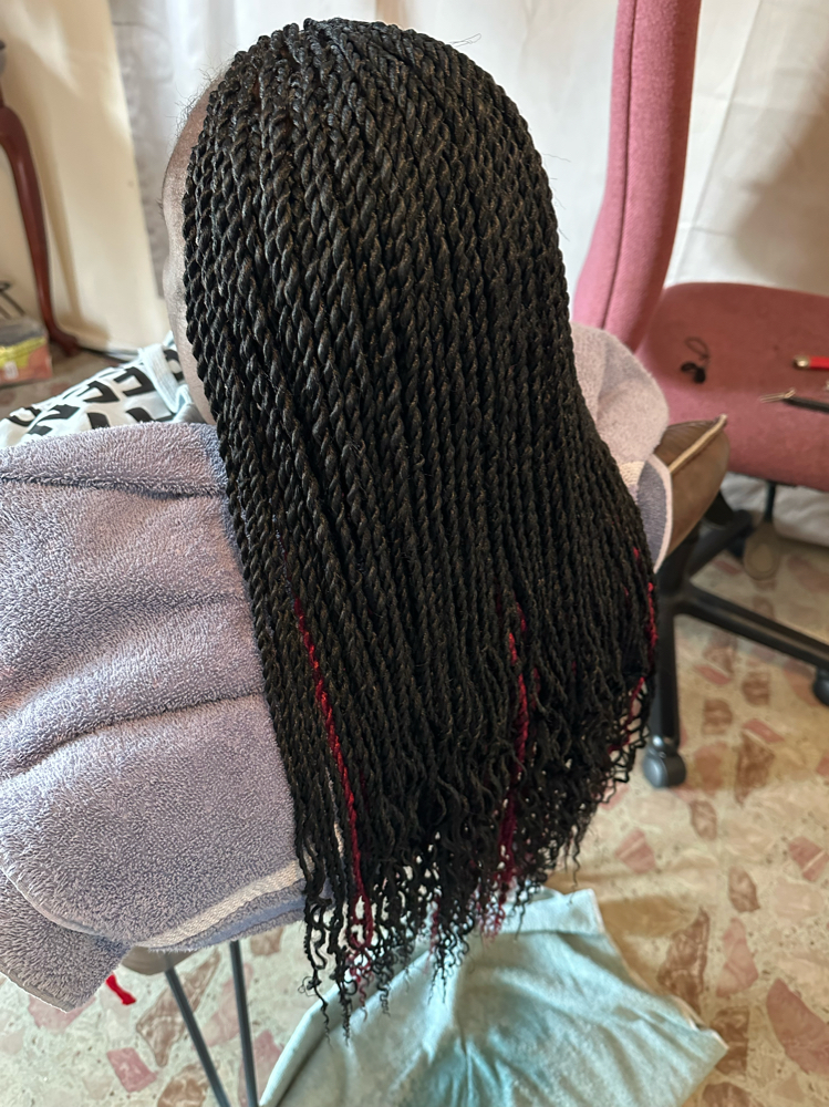 Small Senegalese Twists