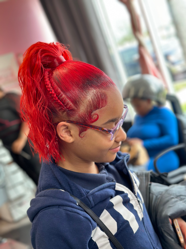 Ponytails W/wash