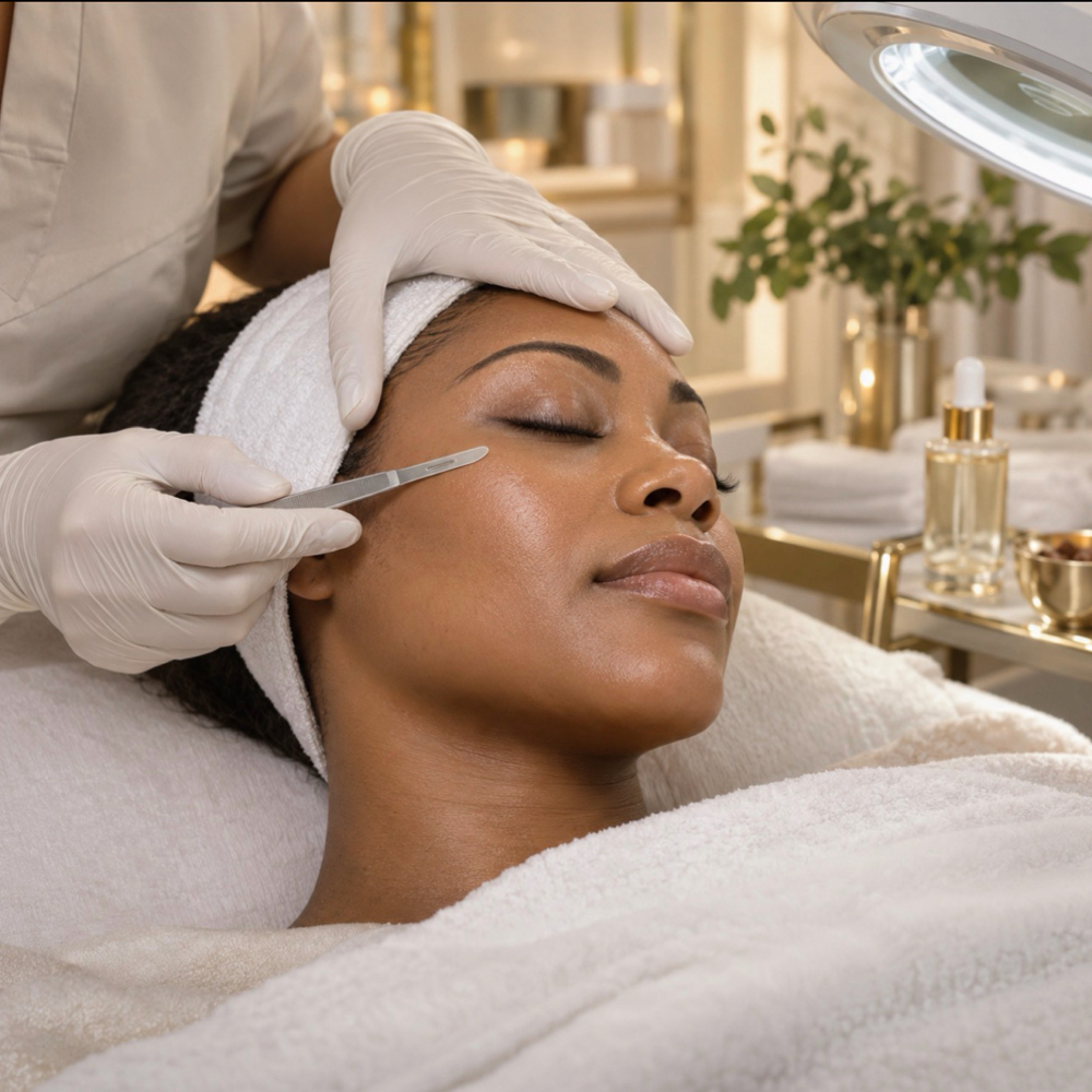 Dermaplaning Facial at JustForYouWaxing in Jackson, MS
