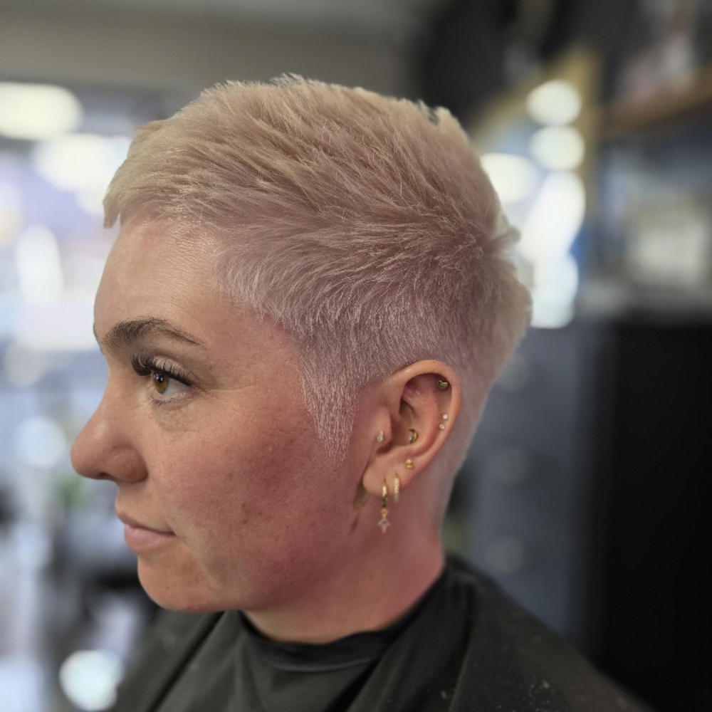 Buzz N Bleach (RM) at Tailored Barber Co. in Roy, UT