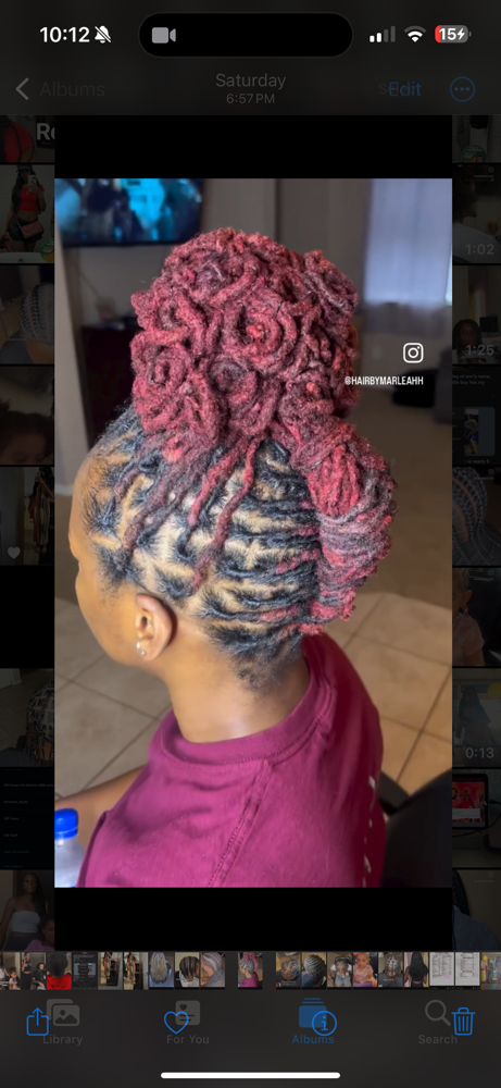 locs styles (more advance)