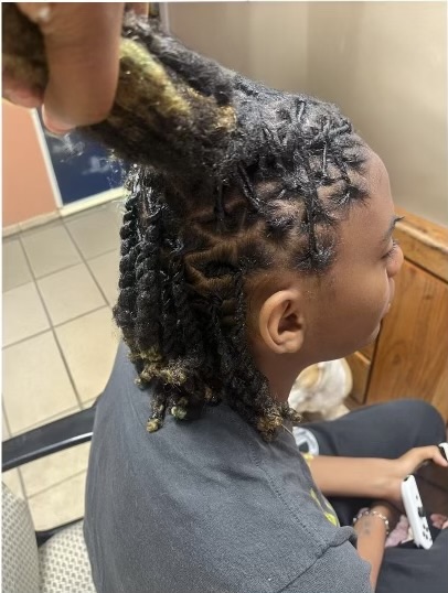 Locs reswist + style & shampo