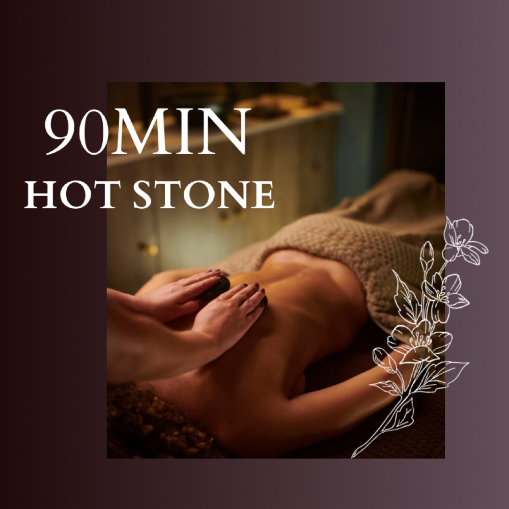 90min Full Body Hot Stone Massage