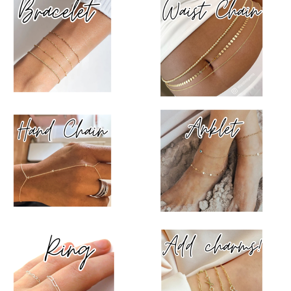 Permanent Jewlery Add Ons at IMAGE Salon & Spa in Mansfield, MO