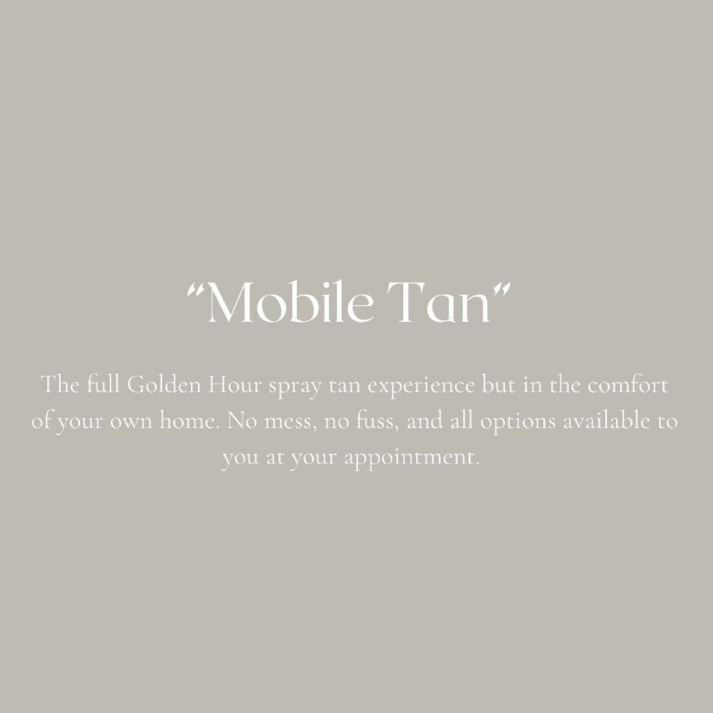 Moblie Spray Tans at sunlessglowlounge in Appleton, WI