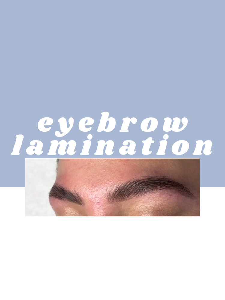 Eyebrow Lamination with Tint & Wax