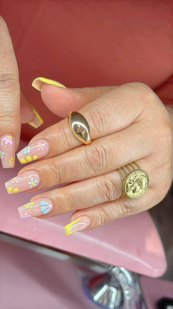Acrilic Nails Medium at CaroLiz Beauty Salon LLC in Cincinnati, OH
