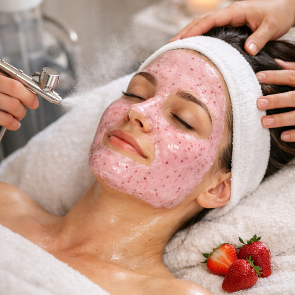 Berry Bliss Calming Facial at The Glow Firm in Fullerton, CA