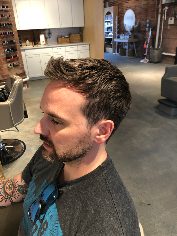 Clipper Cut Faded/Top Trim/ Wash