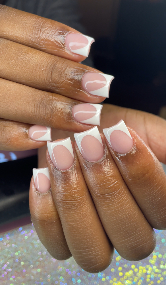 French Full Set at Acrylics By Keonia in Horn Lake, MS