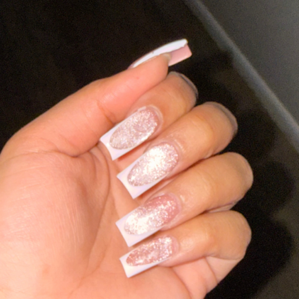 French Tip at Delinails.co in Nashua, NH