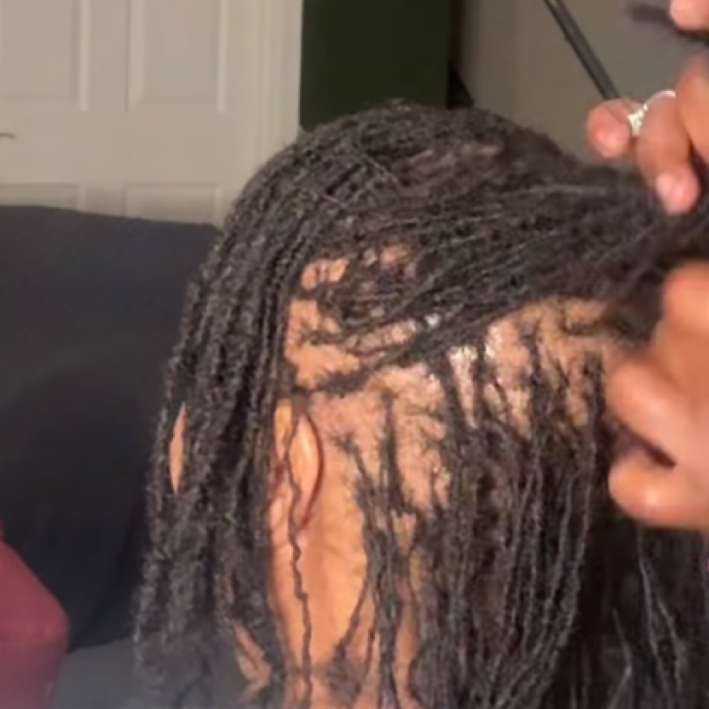 Micro Locs at Layla’s Locs of Luv in Palmyra, VA