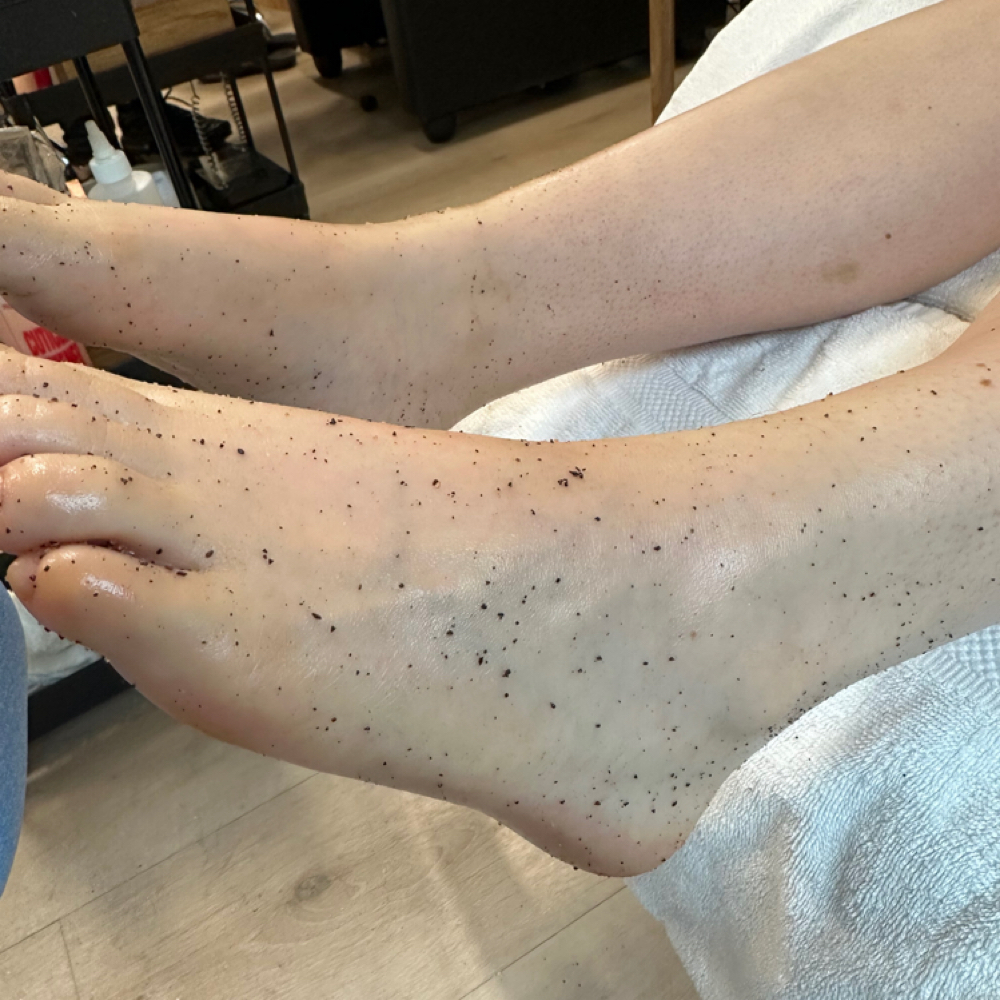 Members Pedicure 🎀 at Natural Nail Theory in Atlanta, GA