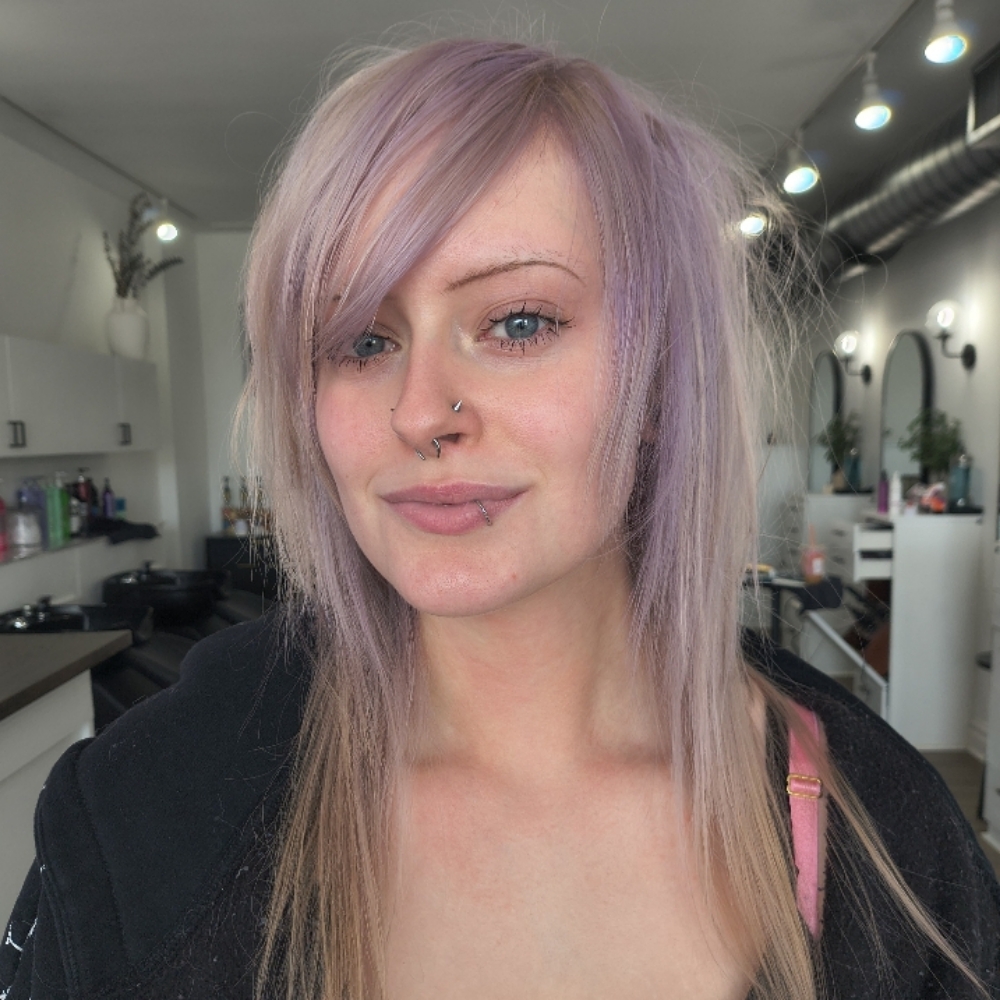 Bleach Root Retouch at Disco Baby Hair in Fairfield, CT
