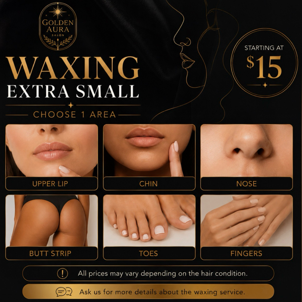 Extra Small Area for Women at Golden Aura Salon in Concord, CA
